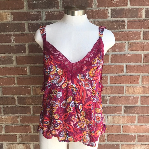 Free People Intimately Love Lace-Trim Camisole - Picture 1 of 8